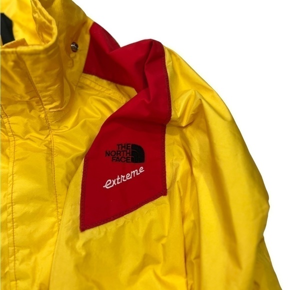 The North Face Extreme Jacket Yellow Gore Tex Windbreaker Vintage 90s - Picture 4 of 8
